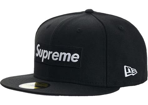 Supreme World Famous Box Logo New Era Black